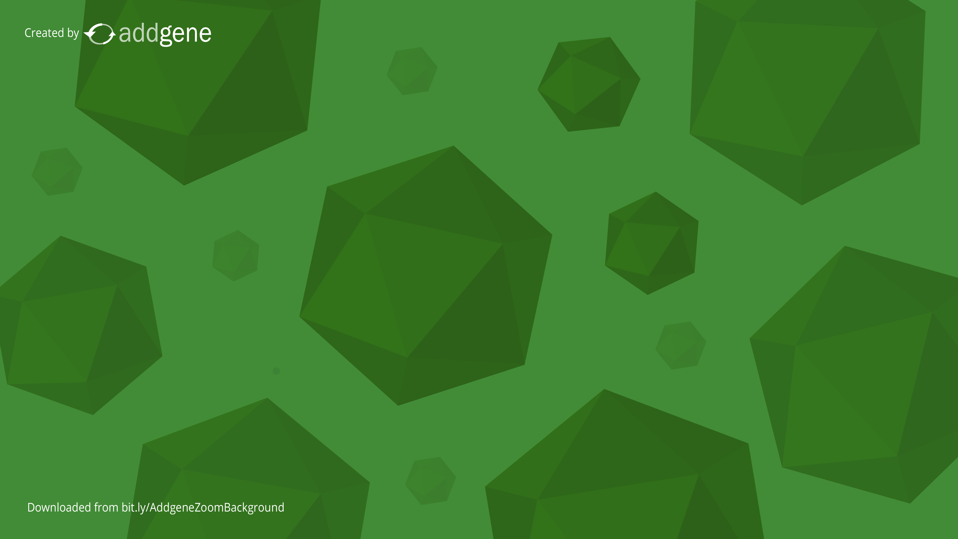 Green background top for zoom